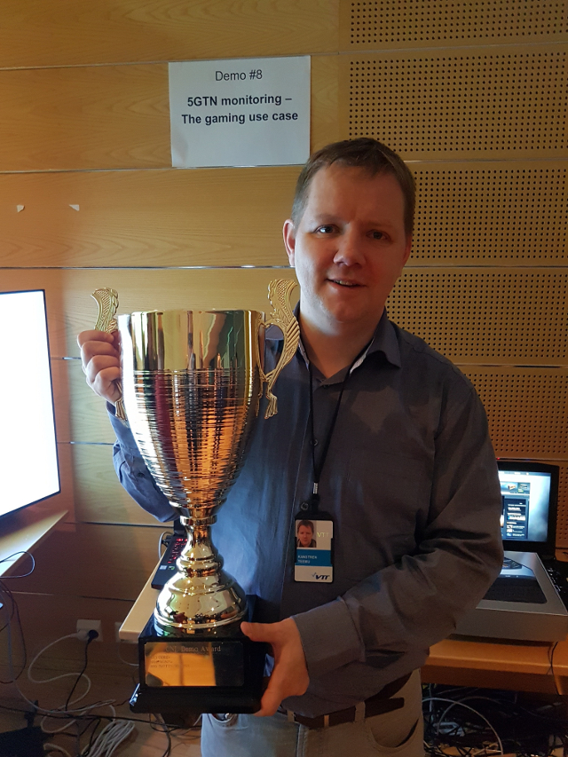 Teemu Kanstren,Winner project team leader with CNL Trophy